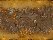 Karte der Brennenden Steppe vor dem Kataklysmus