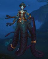 Azsharas Model in WoW: Battle for Azeroth