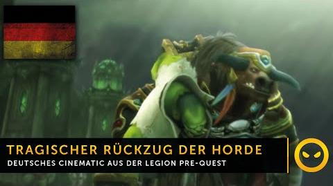 Vol'jin wird bei der Schlacht an der Verheerten Küste tödlich verwundet. Sylvanas Windläufer rettet die Helden der Horde.