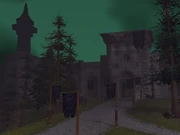 Das Tor zu den Ruinen von .