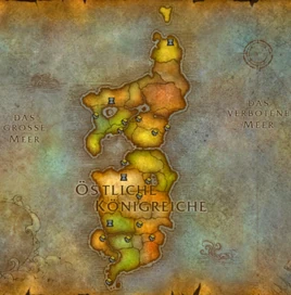 Östliche Reiche Karte
