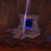 Das noch verschlossene Dunkle Portal in den .