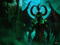 Illidan Hearthstone Artwork