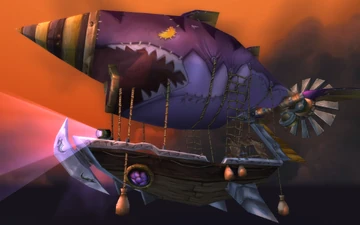 Kapitän Funkenkerns Luftschiff, des Zirkels Personentransporter