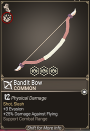 Bandit-bow-breakable