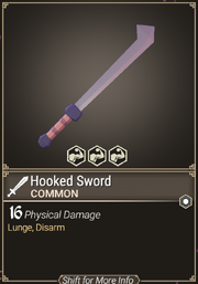 Hooked Sword