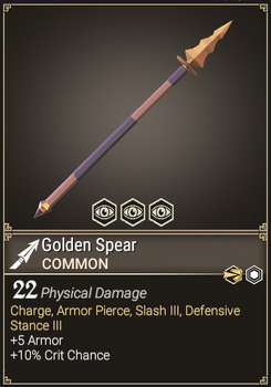 Gold Spear, King Legacy Wiki