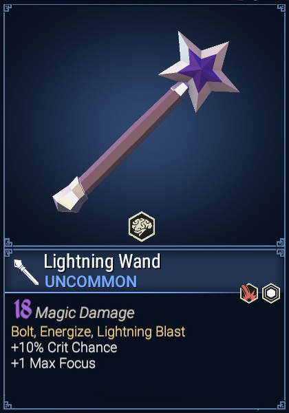 Lightning Wand - Official For The King Wiki