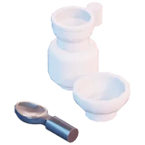 Bowl and Spoons - Decoration - LEGO Fortnite