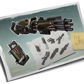 Minigun - Loading Screen - Fortnite