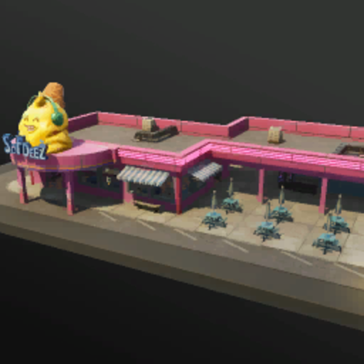 Fortnite ice cream shop cheap