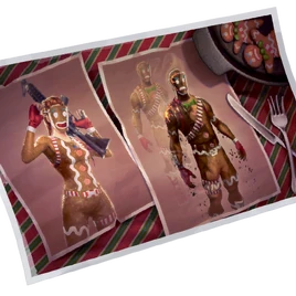Gingerbread - Loading Screen - Fortnite