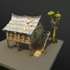Wood Shanty Stilt House - Prefab - Fortnite