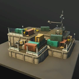 Command Cavern Cargo Bay - Prefab - Fortnite