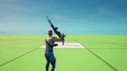 Evochrome Burst Rifle in action