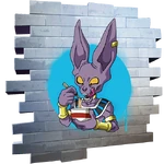 Beerus Eating - Spray - Fortnite