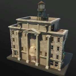Dark Tilted Bank - Prefab - Fortnite