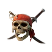 Skull and Crossed Swords - Back Bling - Fortnite