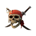 Skull and Crossed Swords - Back Bling - Fortnite