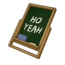 Backboard Blackboard - Back Bling - Fortnite