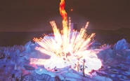 Polar Peak being hit