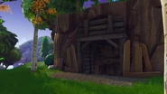 Entrance to a mineshaft