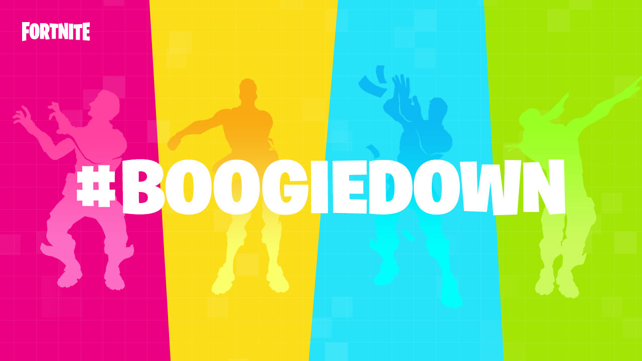 GESTO BOOGIE DOWN GRÁTIS - Fortnite Battle Royale 