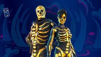 Maglietta Skull Trooper Fortnite Taglia Teen - Juguetilandia