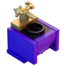 Raven's Washroom - Sink - Furniture - LEGO Fortnite