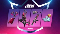 April 2022 Fortnite Crew Pack (Cosmetics) - Promo - Fortnite