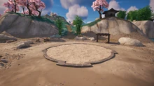 Sandy Circle - Landmark - Fortnite