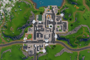 Tilted Towers (Winterfest 2021 - Top View) - Location - Fortnite