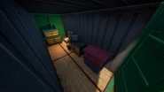 Interior of Shipping Container