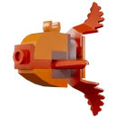 Red Betta Fish - Fish - LEGO Fortnite Brick Life