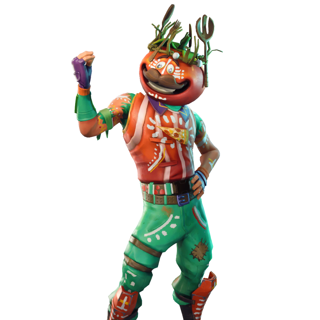 Fortnite tomato head pajamas top