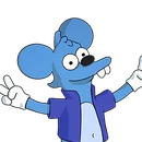 Itchy (Shirt - Blue) - Sidekick - Fortnite