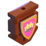 Knightly Wall Sigil - Crown - Decoration - LEGO Fortnite