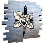 Sweet Heart Tat - Spray - Fortnite