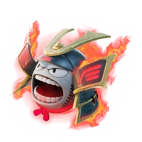 Samurai Screamer (Featured) - Back Bling - Fortnite