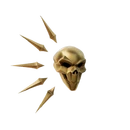 Solid Skull (V) - Back Bling - Fortnite