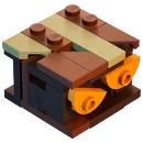 Splintered Counter - Medium - Furniture - LEGO Fortnite