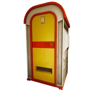 Appearance of the Port-a-Potty at Burd Locations.