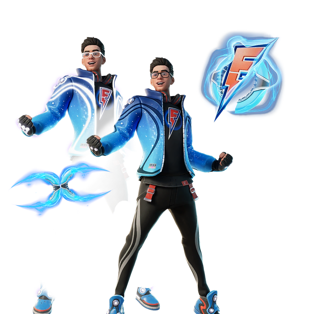 Flakes Power Makes an Electrifying Entrance in the Fortnite Icon Series