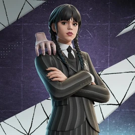 Wednesday Addams Haunted Cup - Poster - Fortnite