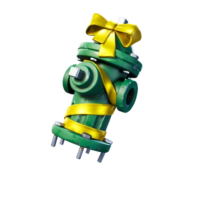 Holiday Hydrant (Featured) - Back Bling - Fortnite
