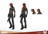Concept Art for Lucien West by Brandon Vuong