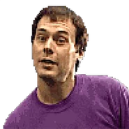 The image of Dan Forden that appears on the bottom right of the player's screen