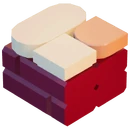 Zesty Stool - Furniture - LEGO Fortnite