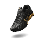 Nike Shox R4 'Black-Gold' - Kicks - Fortnite