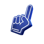 Number One (Blue) - Back Bling - Fortnite